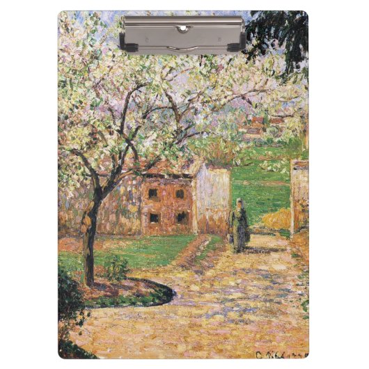 Porte-bloc Arbre à prune, Eragny Camille Pissarro (Devant)