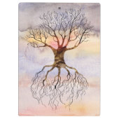 Porte-bloc Arbre contre le ciel (Dos)