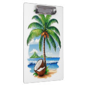 Porte-bloc Arbre de coco Île tropicale (Swatch)