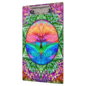 Porte-bloc Arbre de la vie apaisant dans des couleurs (Gauche)