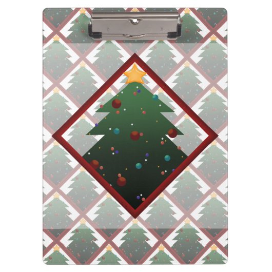 Porte-bloc Arbre de Noël (Devant)