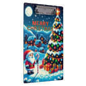 Porte-bloc Arbre de Noël 8 bits & Père Noël (Swatch)