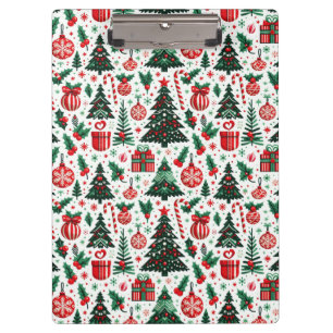 Porte-bloc Arbre de Noël, cadeaux, sucre de canne