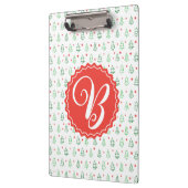 Porte-bloc Arbre de Noël rouge et vert (Gauche)