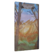 Porte-bloc Arbres au coucher du soleil (Swatch)