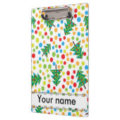 Porte-bloc Arbres de Noël motif (Gauche)
