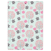 Porte-bloc Arbres, fleurs et ours de panda (Dos)