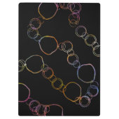 Porte-bloc Arc arc-en-ciel circulaire (Dos)