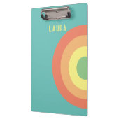 Porte-bloc arc-en-ciel cible rétro 80s Porte - bloc (Gauche)