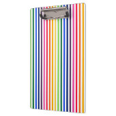 Porte-bloc Arc-en-ciel et rayures blanches (Gauche)