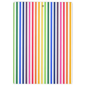 Porte-bloc Arc-en-ciel et rayures blanches (Dos)