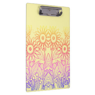 Porte-bloc Arc-en-ciel Ombre Papillon & Ladybugs
