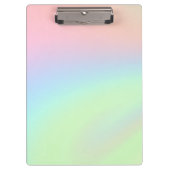 Porte-bloc Arc-en-ciel pastel de couleur (Devant)