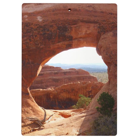 Porte-bloc Arche de partition au Parc national des Arches (Dos)