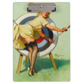 Porte-bloc Archery Pin-up (Devant)