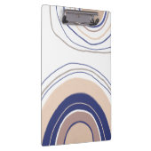 Porte-bloc Arches Boho Abstraites - Bleu et Beige (Swatch)