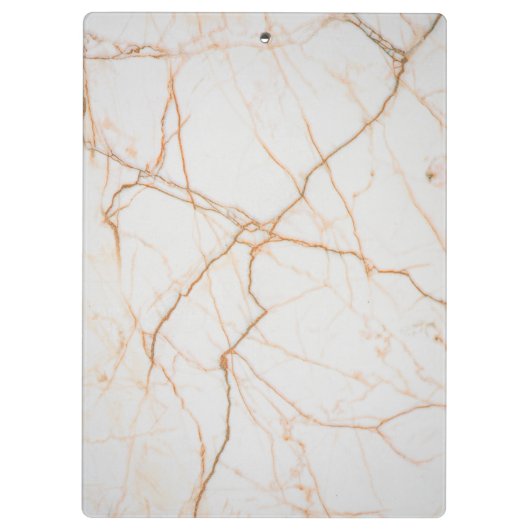 Porte-bloc Architecturale Texture marbre blanc or (Dos)