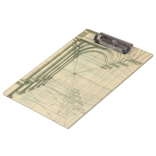 Porte-bloc Architecture Ancienne, Arches Colonnes Perspective (Incliné)