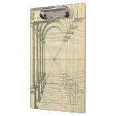 Porte-bloc Architecture Ancienne, Arches Colonnes Perspective (Gauche)