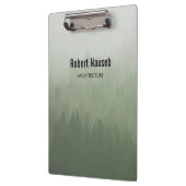 Porte-bloc Architecture de forêt de brouillard gris (Gauche)