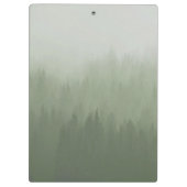 Porte-bloc Architecture de forêt de brouillard gris (Dos)
