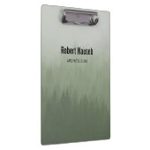Porte-bloc Architecture de forêt de brouillard gris (Swatch)