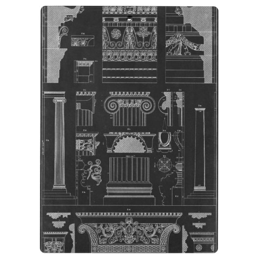 Porte-bloc Architecture graphique IV (Dos)