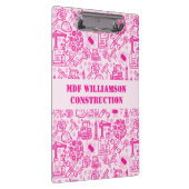 Porte-bloc architecture moderne rose girly Plan directeur (Swatch)