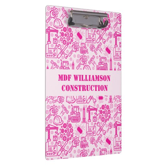 Porte-bloc architecture moderne rose girly Plan directeur (Swatch)