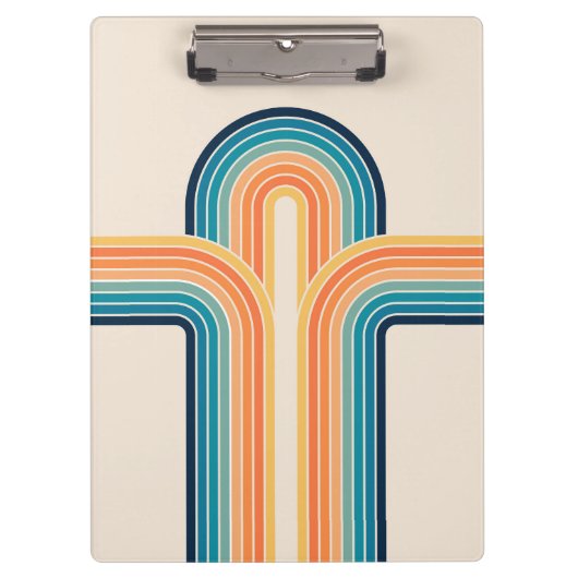 Porte-bloc Arcs triples et colorés (Devant)