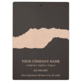 Porte-bloc Arêtes déchirées en papier (Dos)