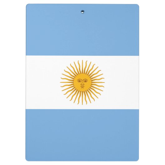 Porte-bloc Argentina flag (Dos)
