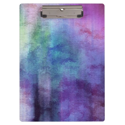 Porte-bloc arrière - plan abstrait d'aquarelle d'art sur le (Devant)