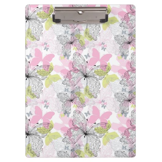 Porte-bloc Arrière - plan avec le papillon (Devant)