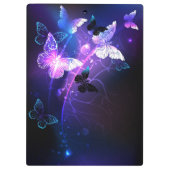 Porte-bloc Arrière - plan avec papillons de nuit (Dos)