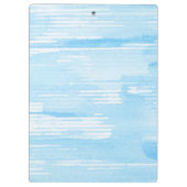 Porte-bloc Arrière - plan bleu abstrait d'aquarelle, texture. (Dos)