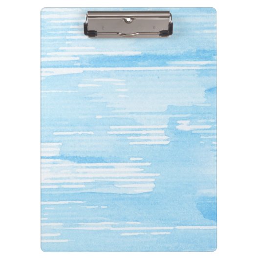 Porte-bloc Arrière - plan bleu abstrait d'aquarelle, texture. (Devant)