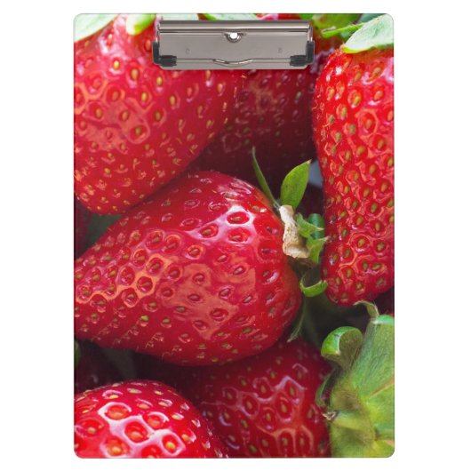 Porte-bloc Arrière - plan de fraises (Devant)