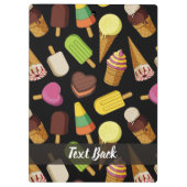 Porte-bloc Arrière - plan de glace (Dos)