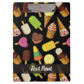 Porte-bloc Arrière - plan de glace (Devant)