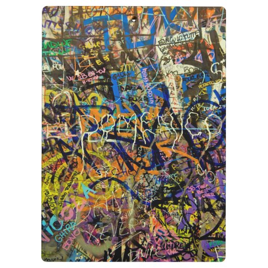 Porte-bloc Arrière - plan de graffiti (Dos)