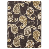 Porte-bloc Arrière - plan de style de Paisley (Dos)