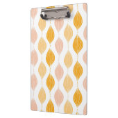 Porte-bloc Arrière - plan d'or abstrait de motif d'ogee (Gauche)