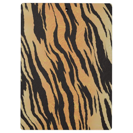 Porte-bloc Arrière - plan d'or Zebra Stripes (Dos)