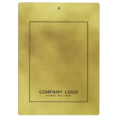 Porte-bloc Arrière - plan Iridescente fausse feuille d'or (Dos)