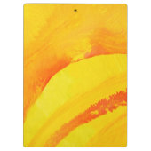 Porte-bloc arrière - plan jaune. aquarelle sur le papier (Dos)