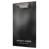 Porte-bloc Arrière - plan noir brillant (Gauche)