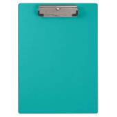 Porte-bloc Arrière - plan Peacock Turquoise prêt à Customiser (Devant)