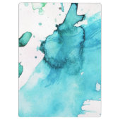 Porte-bloc Arrière - plan peint à la main 2 d'aquarelle (Dos)