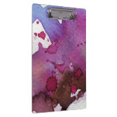 Porte-bloc Arrière - plan pourpre d'aquarelle (Swatch)